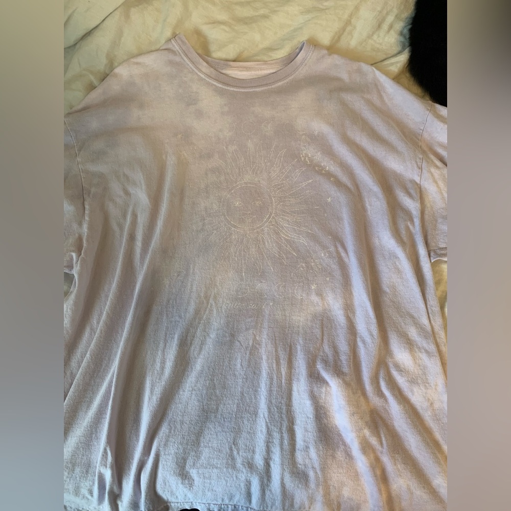 This is from urban outfitters, size one size but looks like L color purple